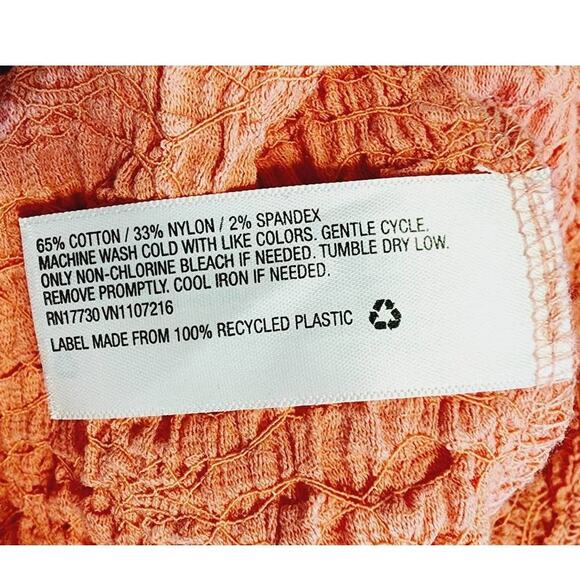 A New Day Textured Coral Tank Top XXL NEW - Picture 4 of 7